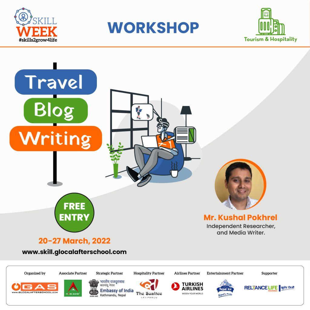 Travel Blog Writing Workshop