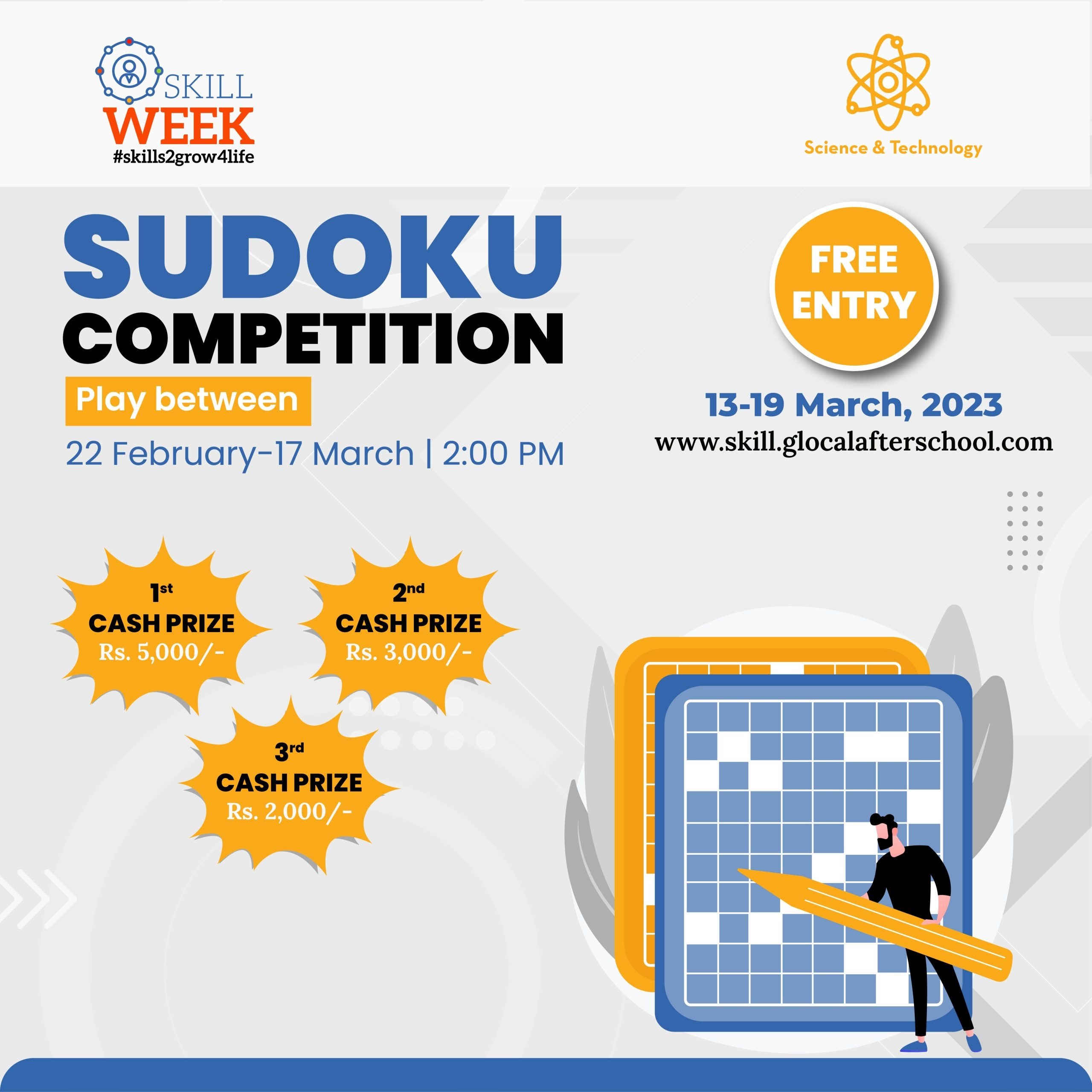 Sudoku Competition Skill Week