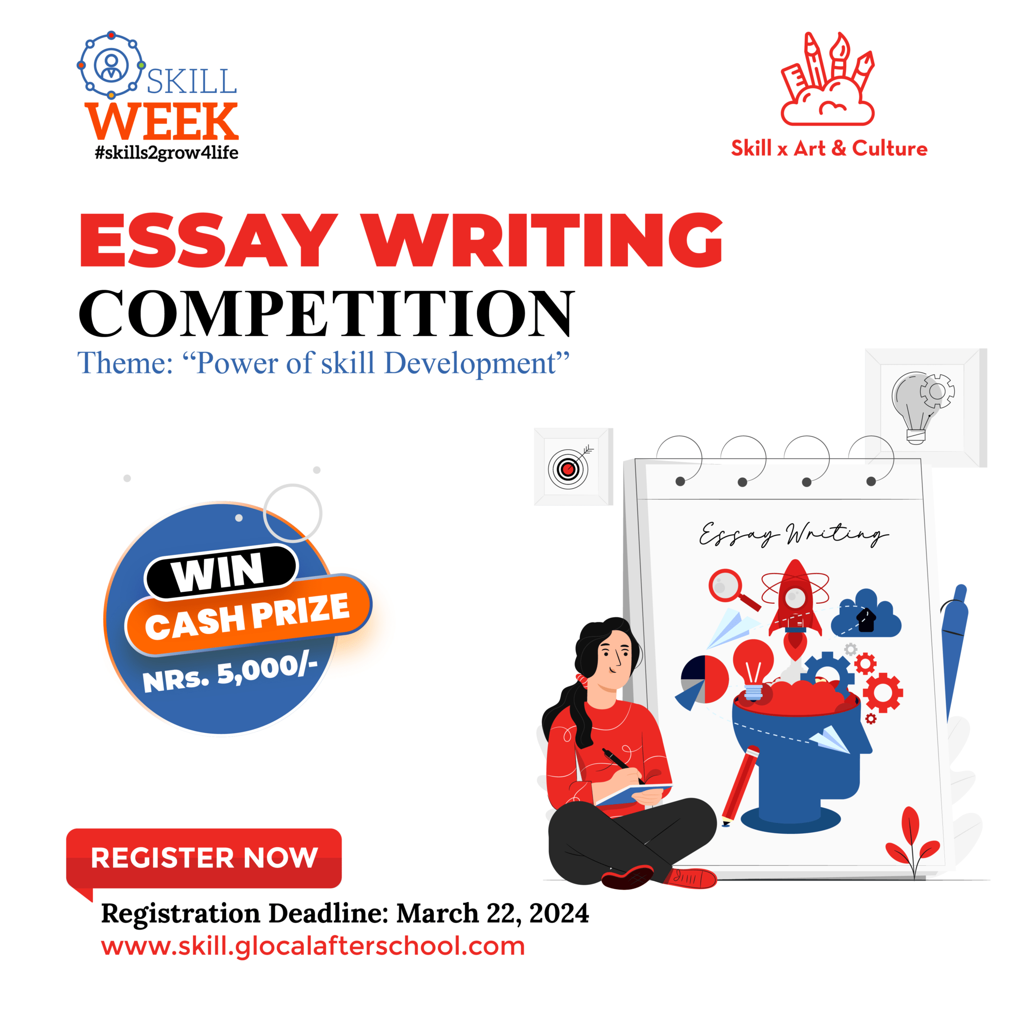 Essay Writing Competition 2024 Skill Week