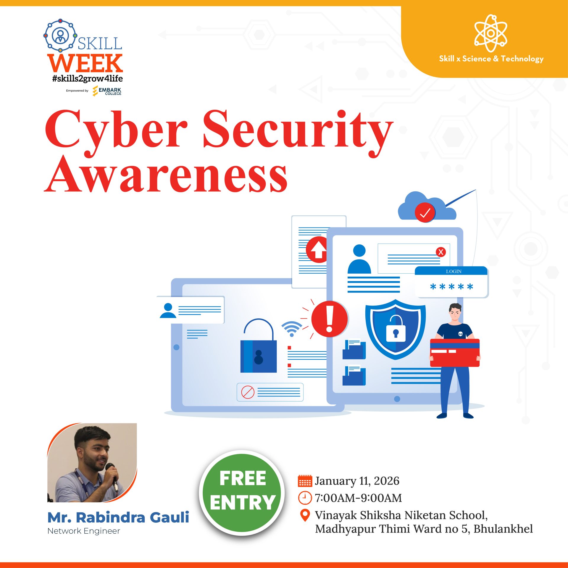 Cybersecurity Awareness – Skill Week